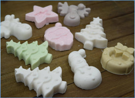 Decorative Season Greeting Natural Crafted, Goat Milk Soap Bar 2.5oz